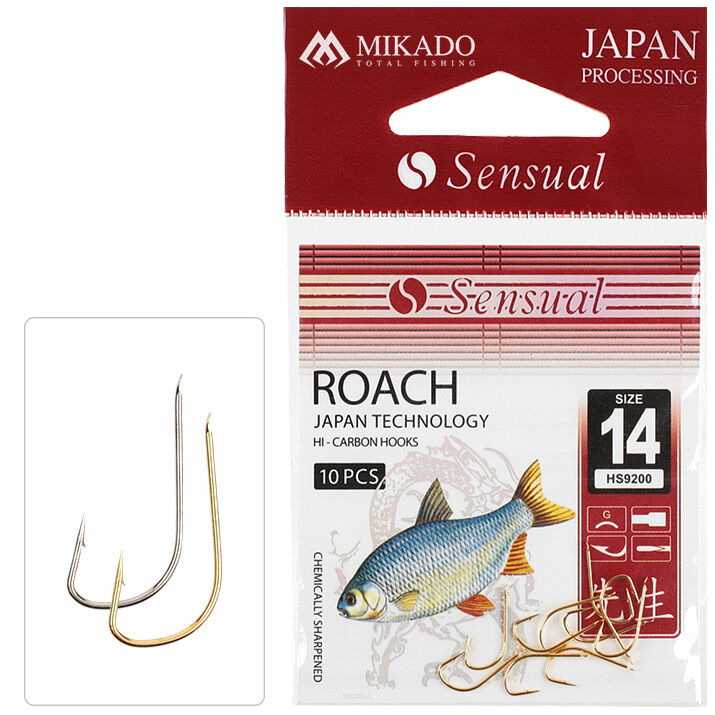 Haczyki Mikado Sensual - Roach #12 G