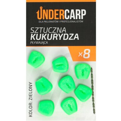 Sztuczna kukurydza Under Carp pływająca - zielona