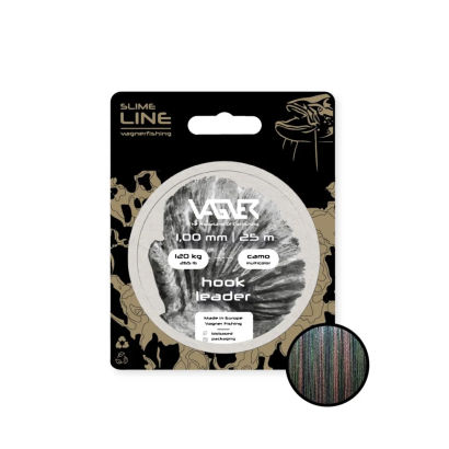 Vagner Slime Line Hook Leader 1mm 25m plecionka