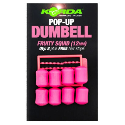 Sztuczne Dumbellsy Korda Pop Up Dumbell Fruity Squid 12mm