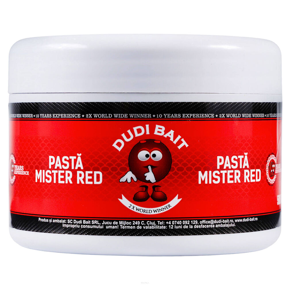 Pasta Dudi Bait Mister Red 500g