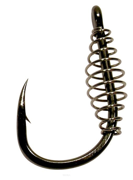 Gamakatsu LS-3323F Spiral Black r.10 5szt haczyki