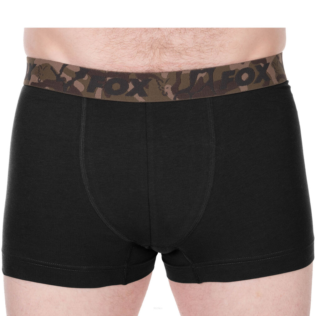Bokserki Fox Boxer Shorts Khaki/ Black - XL (2szt.)