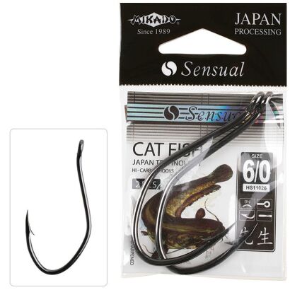 Haczyki Mikado Sensual - Cat fish #4/0 BN