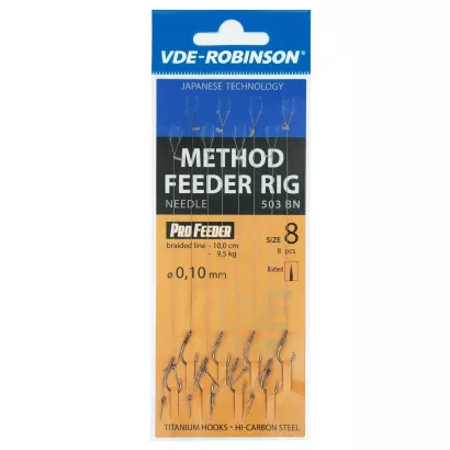 Przypony VDE-R Plecionka Bagnet Method Feeder 503BN #6 0,12mm