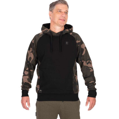 Bluza Fox Black  / Camo Pullover Premium 310 Hoodie - S