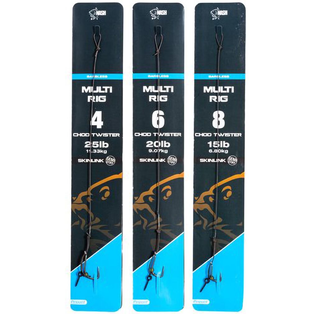 Gotowy Przypon Karpiowy Nash Ready Rigs Multi Rig 4 Barbless