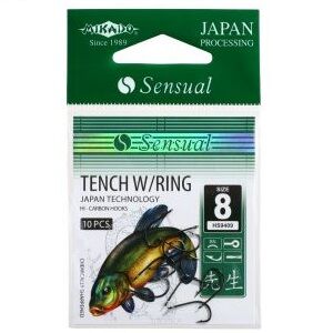 Haczyki Mikado Sensual - Tench w/ring roz. 12 B HS9409-12B