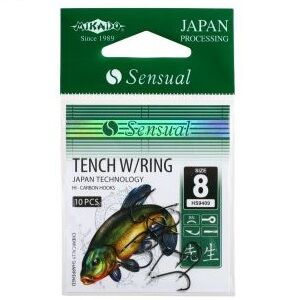 Haczyki Mikado Sensual - Tench w/ring roz. 12 B 