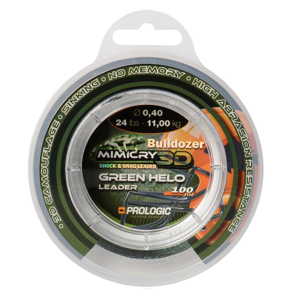 Żyłka Prologic Mimicry Leader 100m 0.60mm 21.3kg 44lbs Mimicry Green