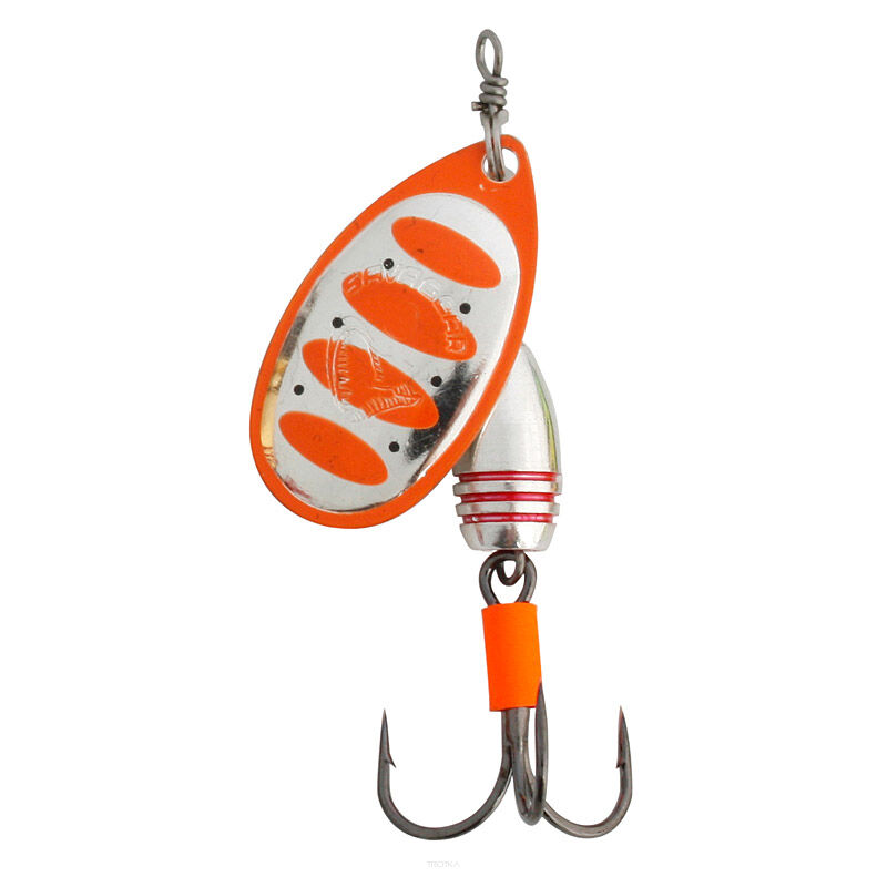 Obrotówka Savage Gear Rotex Spinner - Fluo Orange Silver roz. 2 - 5,5g