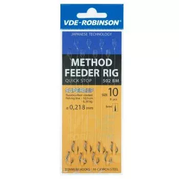 Przypony VDE-R Żyłka Quick stop Method Feeder 502BM #12 0,19mm