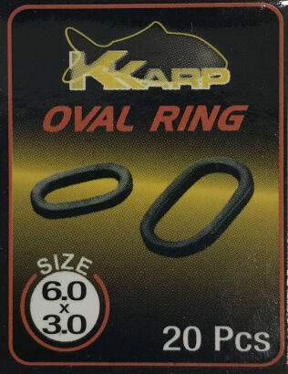 K-KARP ATR. OVAL RING*10bX20Pcs*6.0x3.0