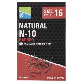 Haczyki Preston Natural N-10 Hooks - 20 - 3