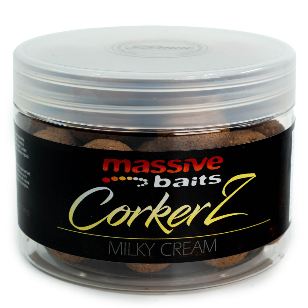 Kulki Massive Baits CorkerZ Milky Cream 18mm