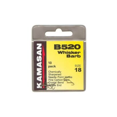 Haczyki Kamasan B520 Whisker Barb #20