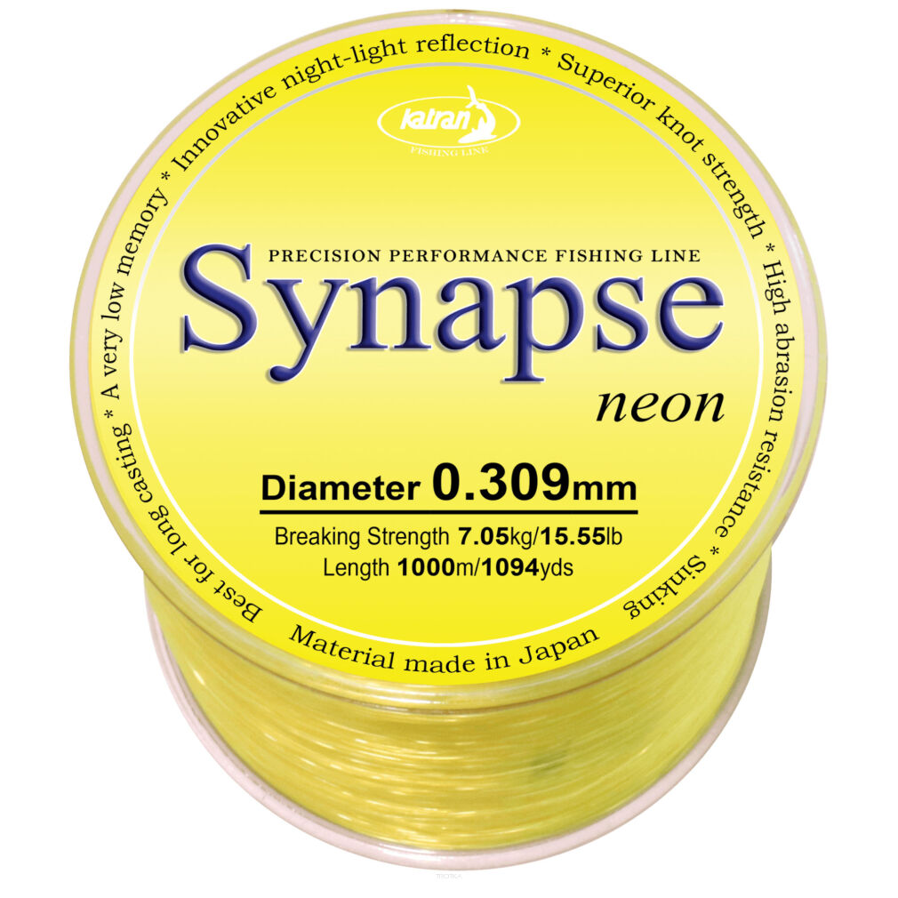 Żyłka Katran Synapse Neon 0,33mm 1000m