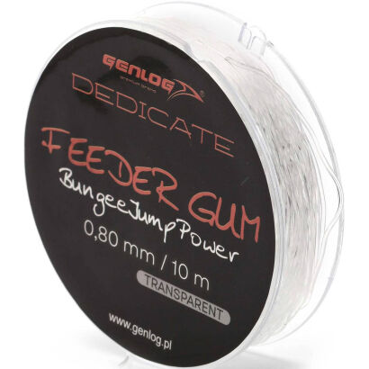 Feeder Gum Genlog Dedicate BungeeJumpPower 1.0mm