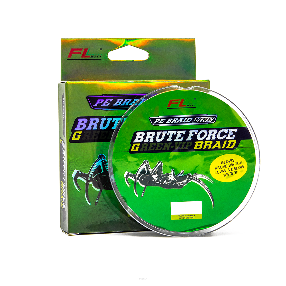 FL Brute Force Green Vip Braid 0.14mm 8kg 137m plecionka