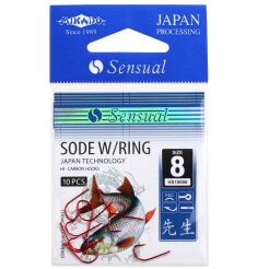 Haczyki Mikado Sensual - Sode w/ring roz. 14 BN  