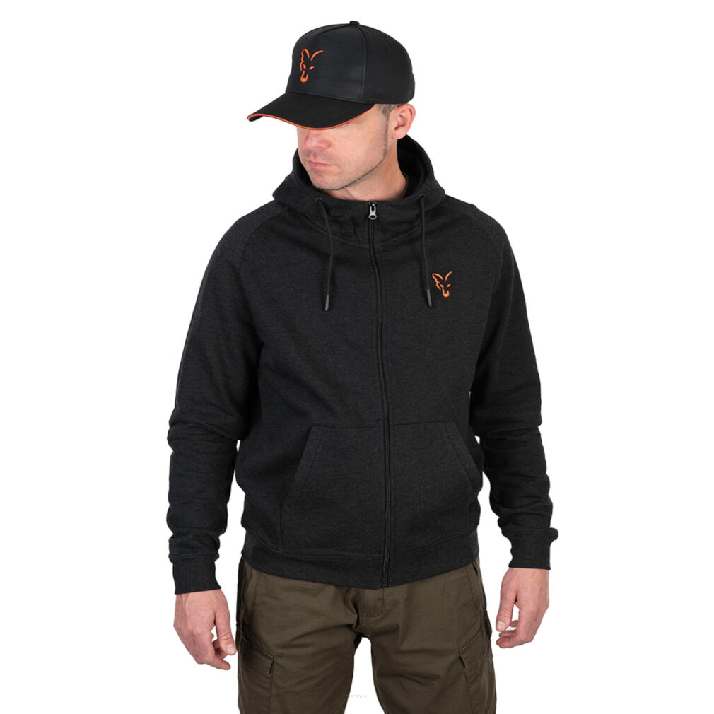 Bluza Fox Collection LW Hoody - Black/Orange - S