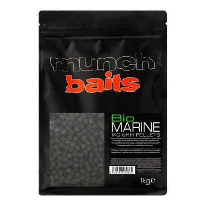 Pellet zanętowy Munch Baits 6mm - Bio Marine 1kg