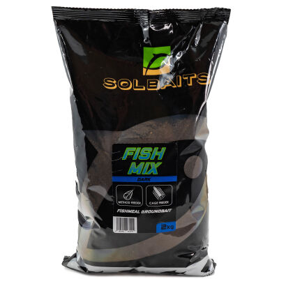 Zanęta Solbaits Fish Mix Dark 2kg