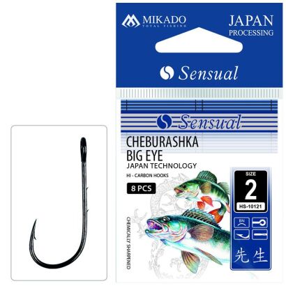 Haczyki Mikado Sensual - Cheburashka Big Eye #10 BN