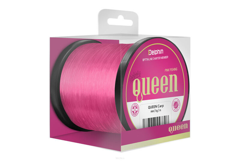 Żyłka karpiowa Delphin QUEEN Pink 600m/ 0,25mm