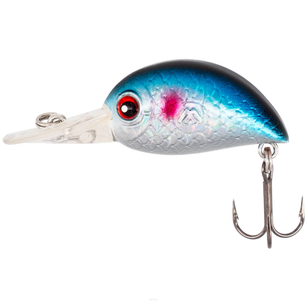 Wobler Mikado Shimmy Dr 30mm/ 3.3g/ Blue Roach Pływający