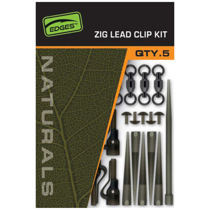 Zestaw Fox Naturals Zig Lead Clip Kit