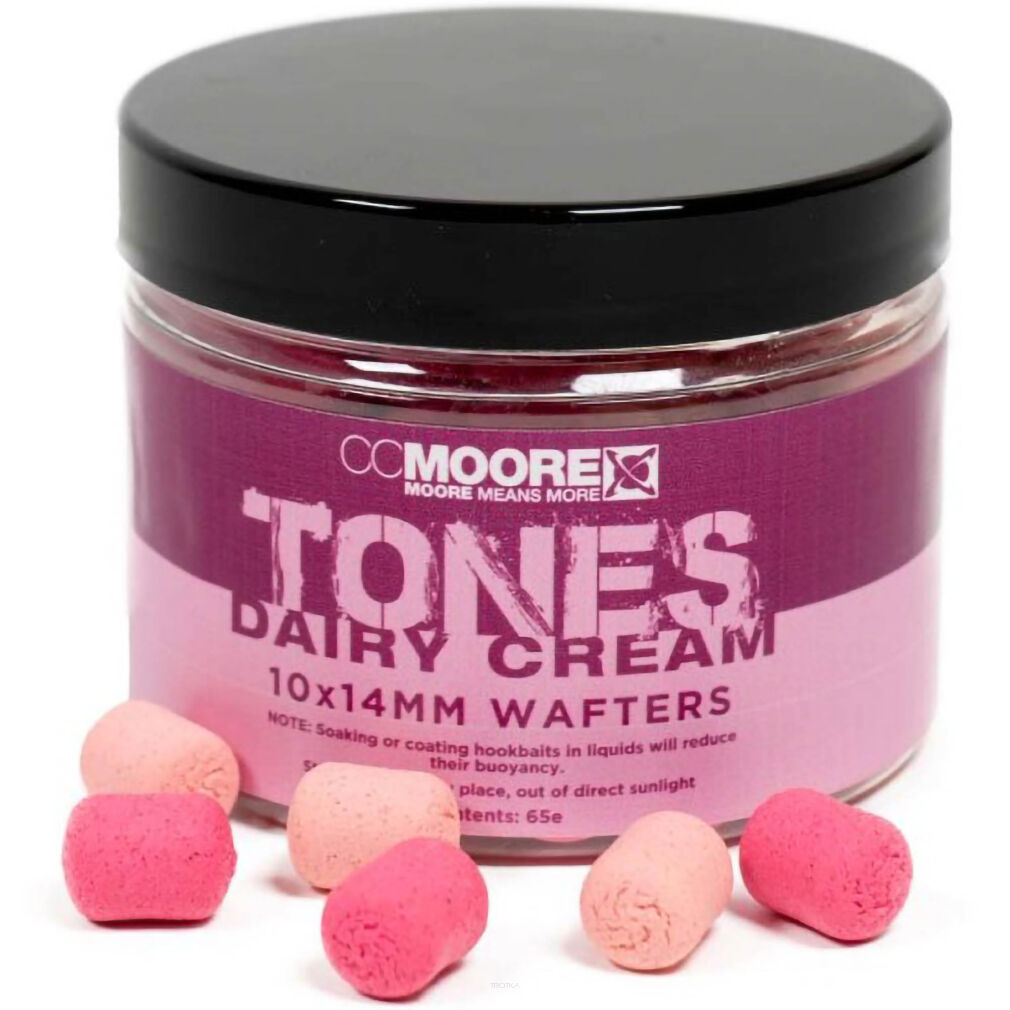 Kulki CC Moore Dairy Cream Tones Dumbell Wafters 10x14mm