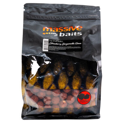 Kulki Massive Baits Top Shelf Strawberry Bergamot 18mm 1kg