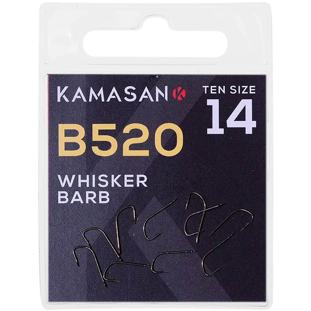 Haczyki Kamasan B520 Whisker Barbless - 16