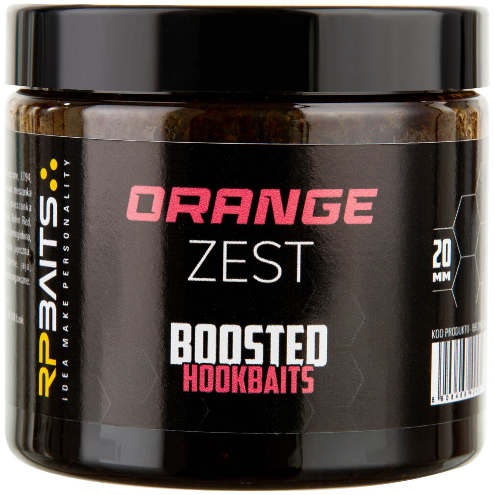 Kulki Haczykowe RP Baits W Zalewie Orange Zest Boosted 20mm