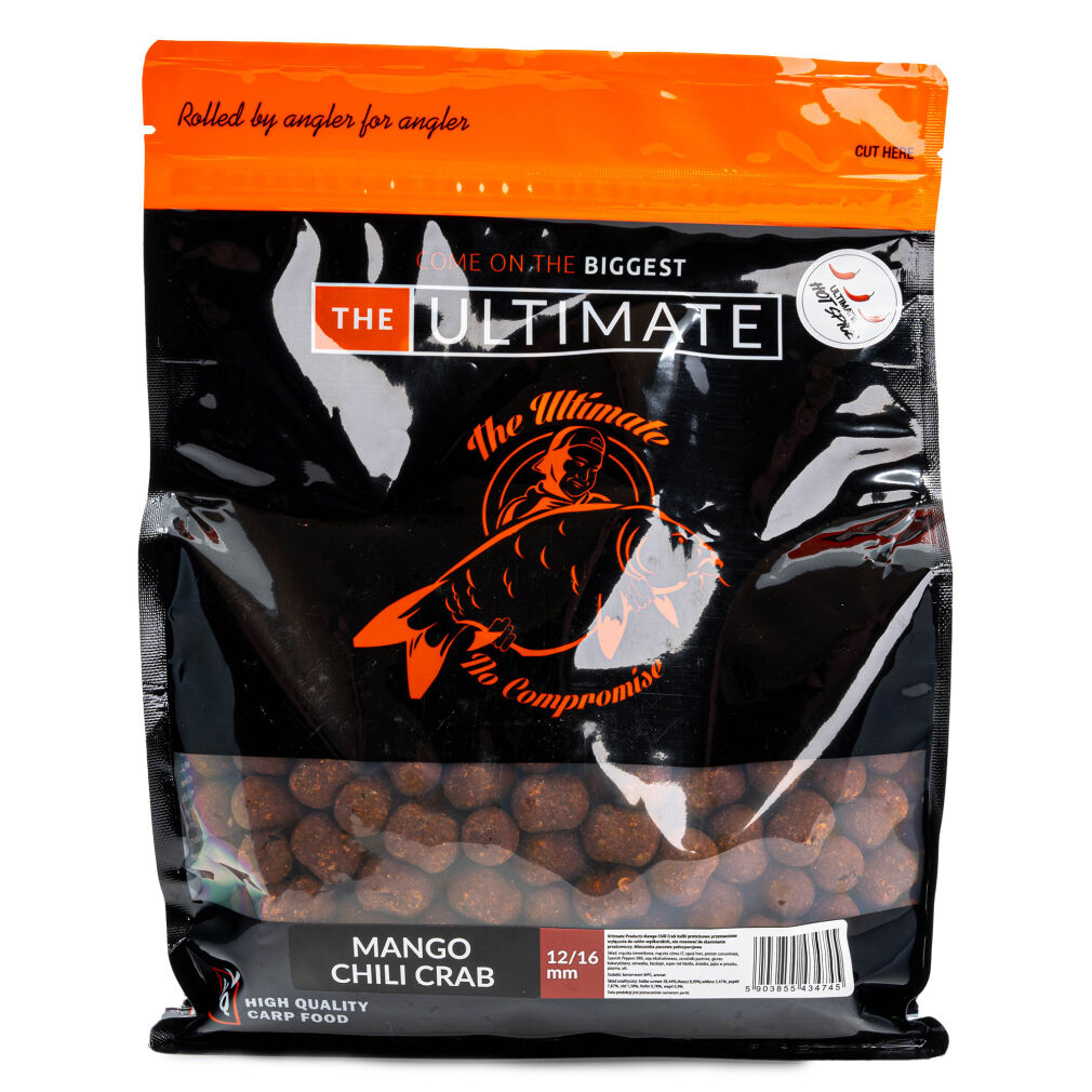 Kulki Zanętowe Ultimate Products Dumbell Mango Chili Crab 12/16mm 1kg
