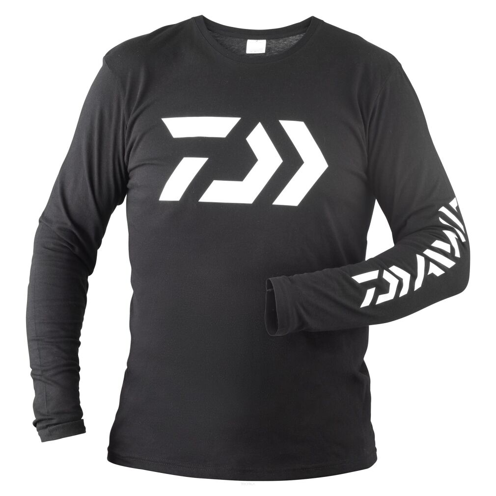 Bluza z długiem rękawem (Long sleeve) Daiwa D-VEC LS Shirt Black rozmiar M