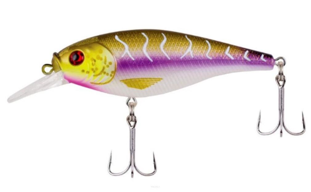 Wobler Berkley Flicker Shad Shallow 5cm 5g Purple Tiger