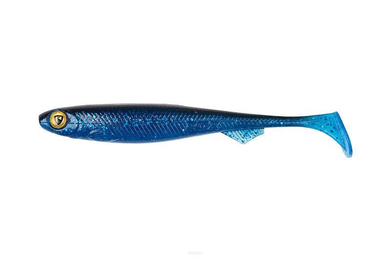 Fox Rage Slick Shad Ultra UV 11cm UV Blue Flash