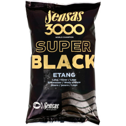 Zanęta Sensas 3000 Super Black Etang 1kg