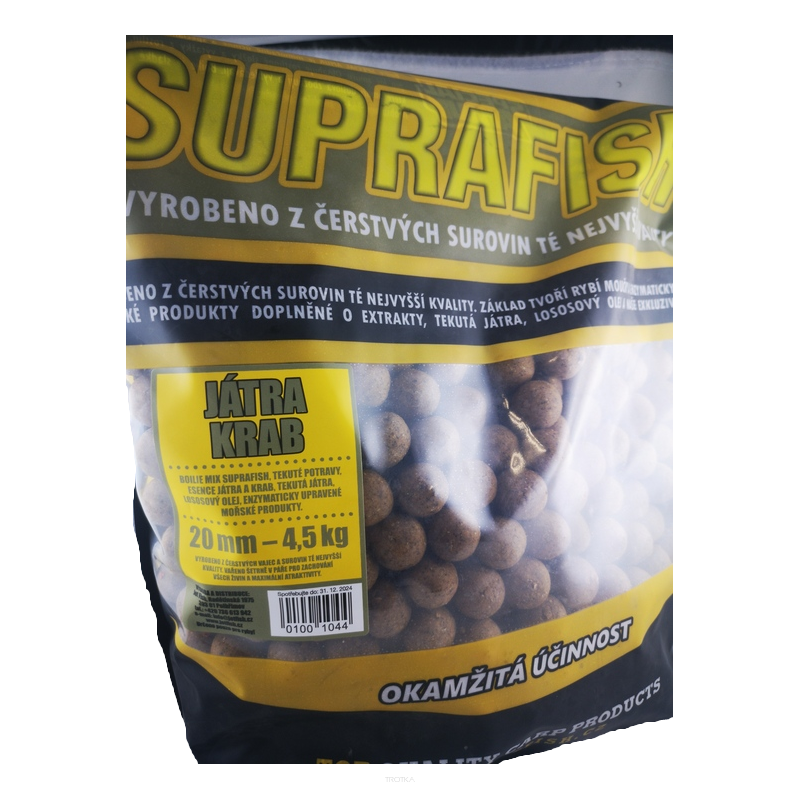 KULKI JET FISH SUPRAFISH 4,5KG 20MM -WĄTROBA/KRAB. 01001020.