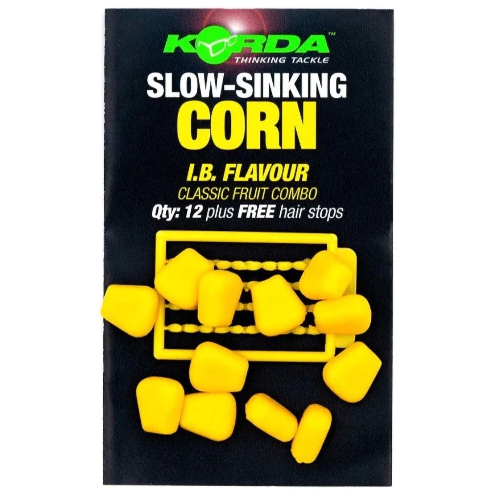 Sztuczna Kukurydza Korda Slow Sinking Corn IB - Yellow