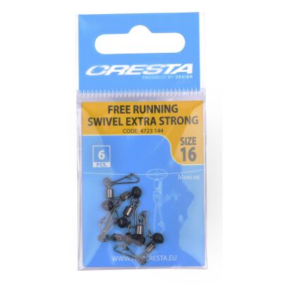 Adapter z krętlikiem Cresta Free Running Swivel Extra Strong #14