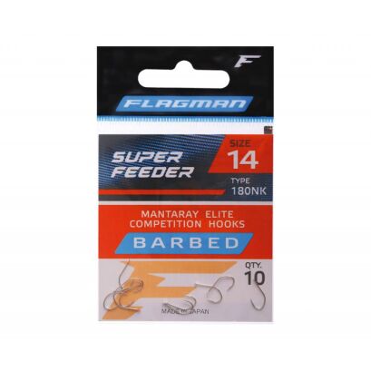 Haczyki Flagman Mantaray Super Feeder 180NK #14