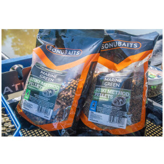 Pellet Sonubaits Marine Green Stiki Method Pellets 2mm 650g - 3