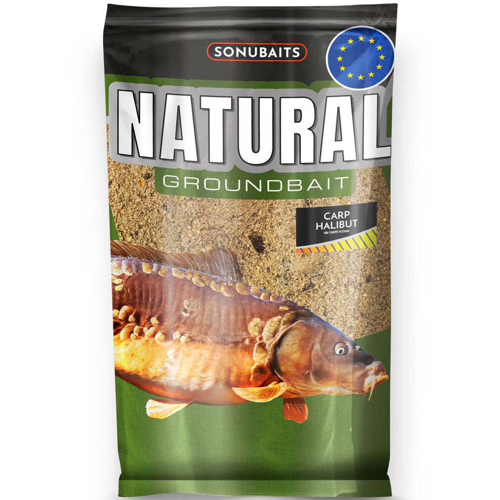 Zanęta Sonubaits Natural Carp Halibut 1kg