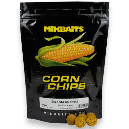 Kulki Mikbaits Corn Chips 300g - Plum Mullberry 20mm
