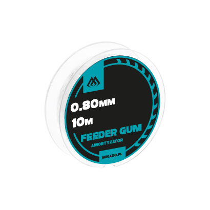 Amortyzator Mikado Feeder Gum 0,80mm/10m
