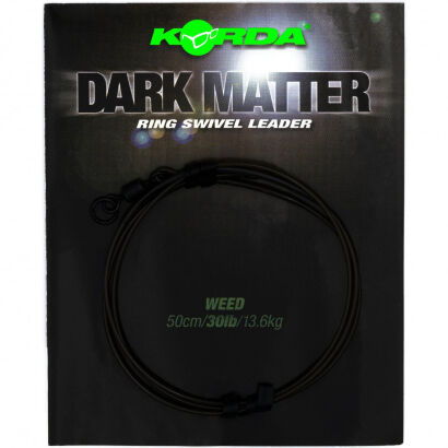 Zestaw Antysplątaniowy Korda Dark Matter Leader QC Swivel 50 cm Weed 40 lb