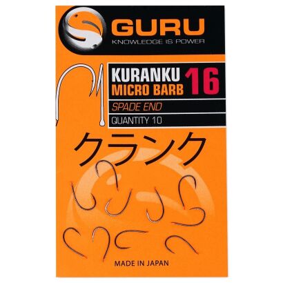 Haczyki Guru Kuranku Micro Barb Spade End - 12